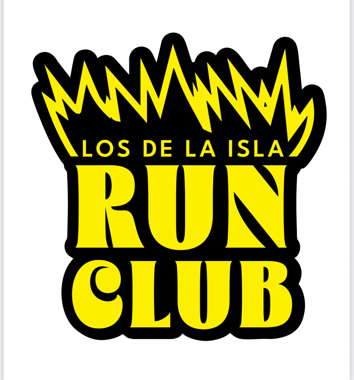 Run Club Sticker